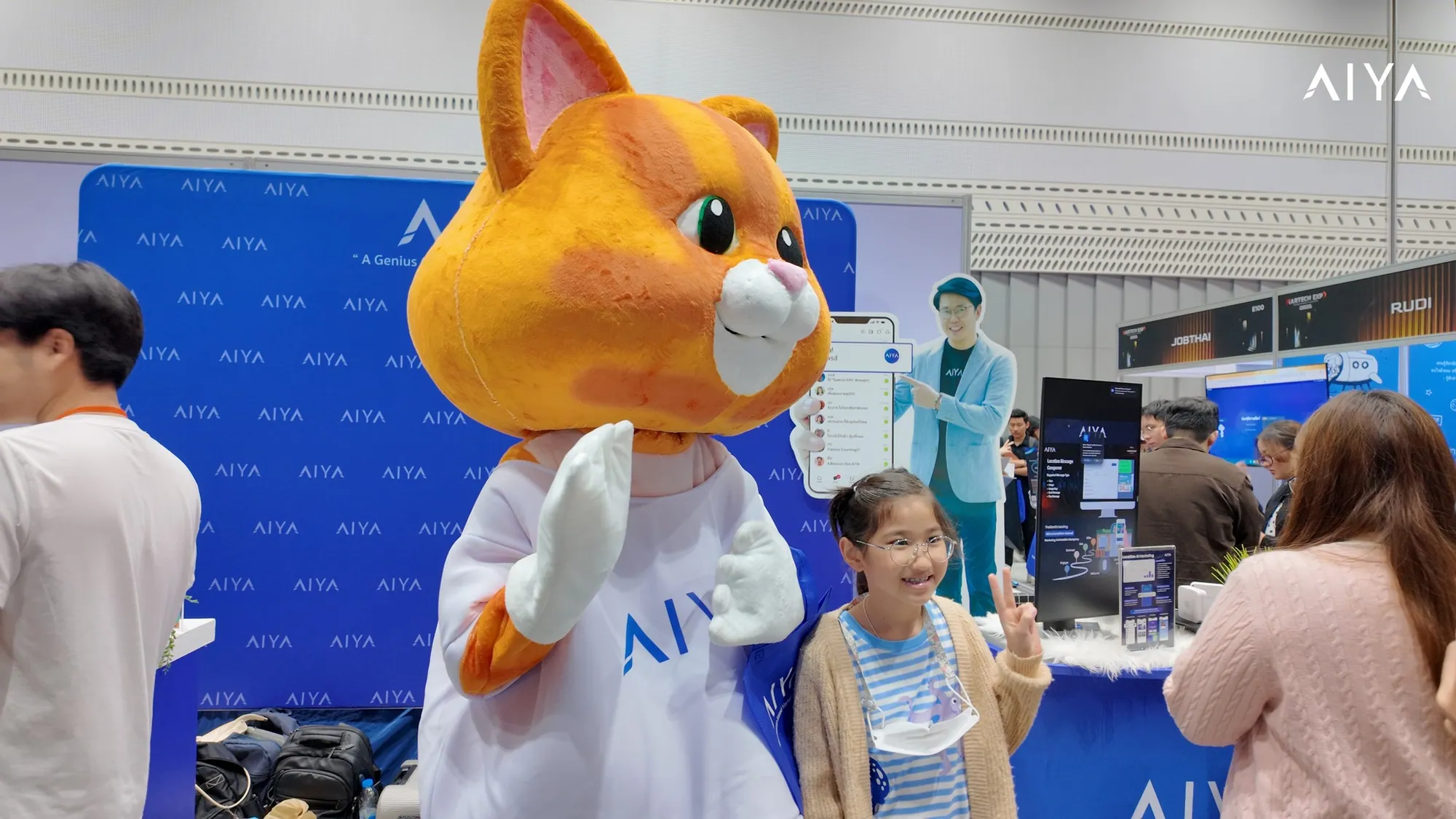 บรรยากาศบูธ AIYA ในงาน MarTech Expo 2026 รูปที่ 2