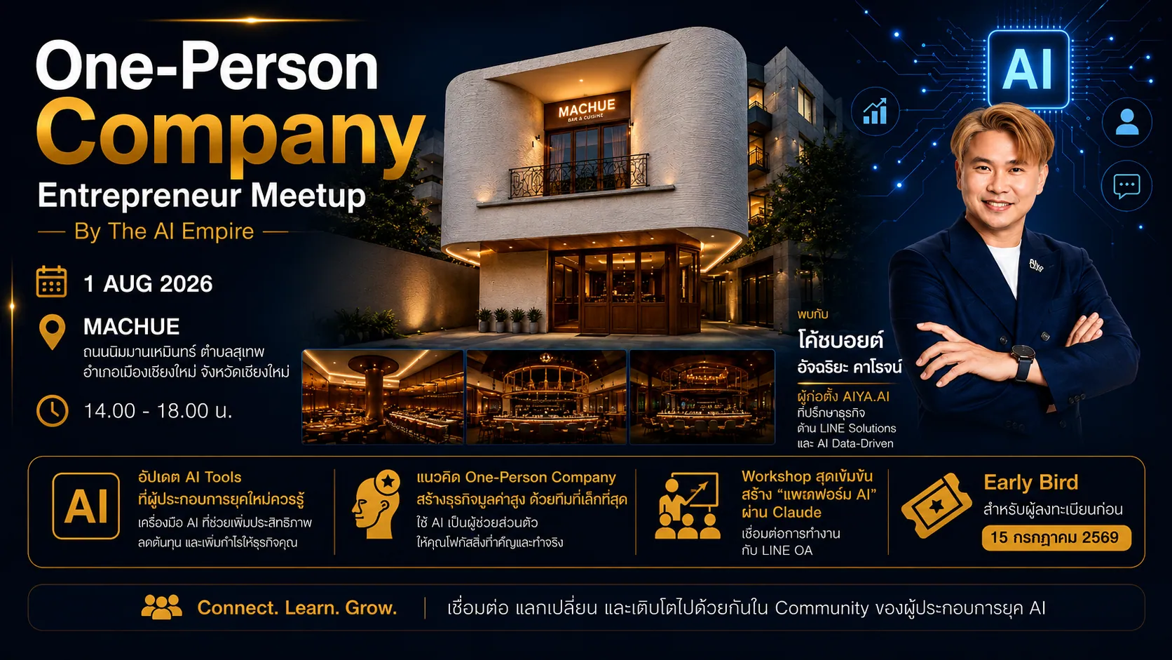 One-Person Company Entrepreneur Meetup By The AI Empire @CNX