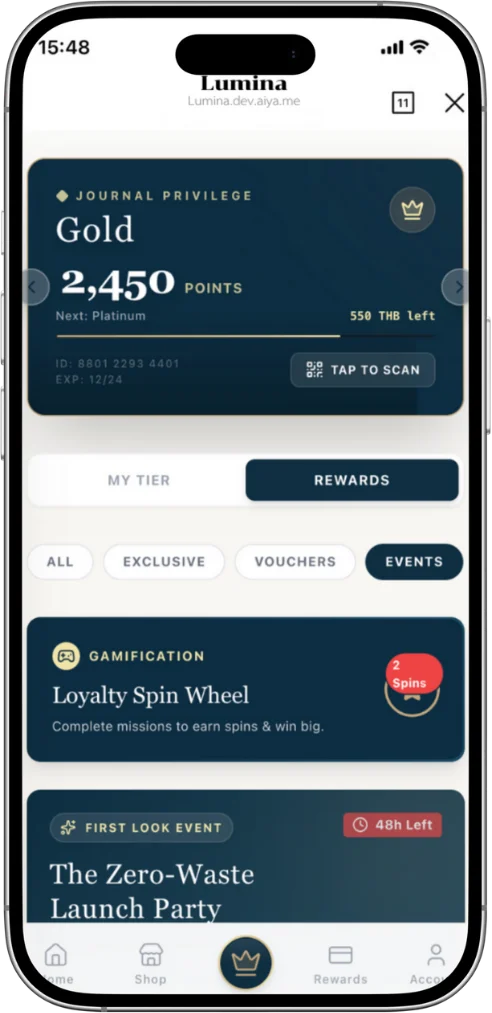 Lumina Rewards